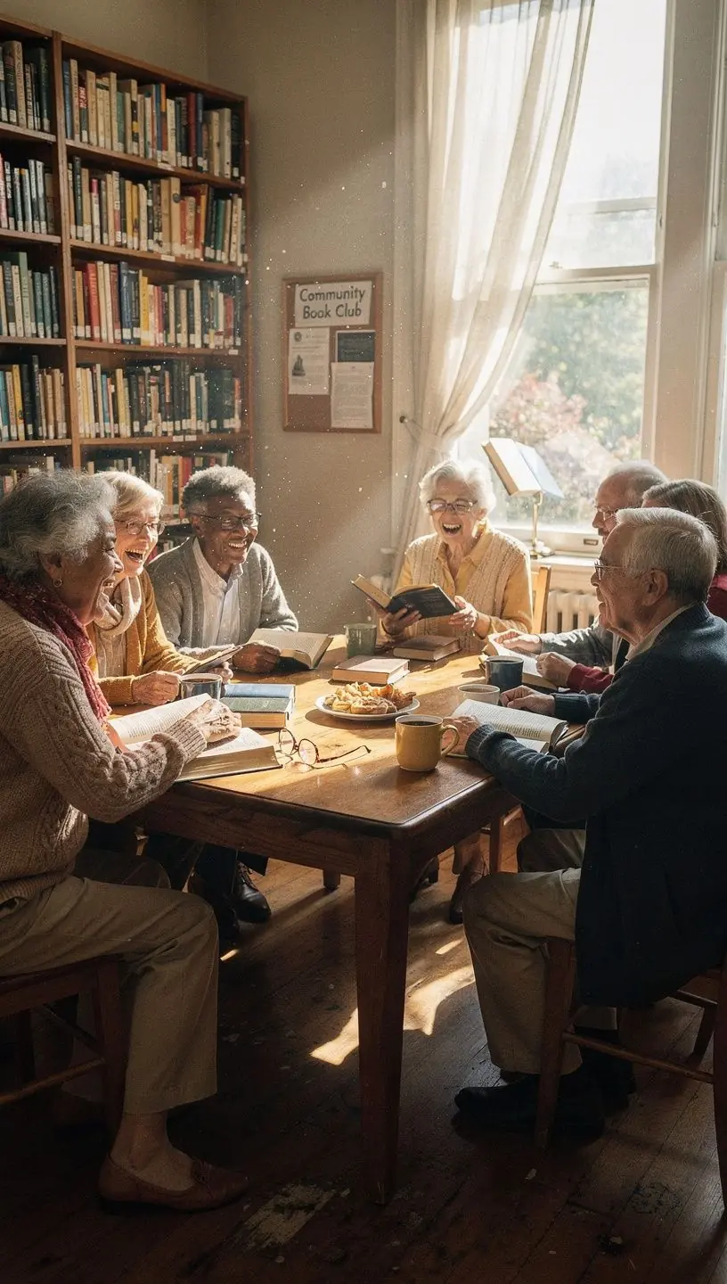 Ģimene kopā, baudot laiku dārzā ar bērniem un vecākiem.